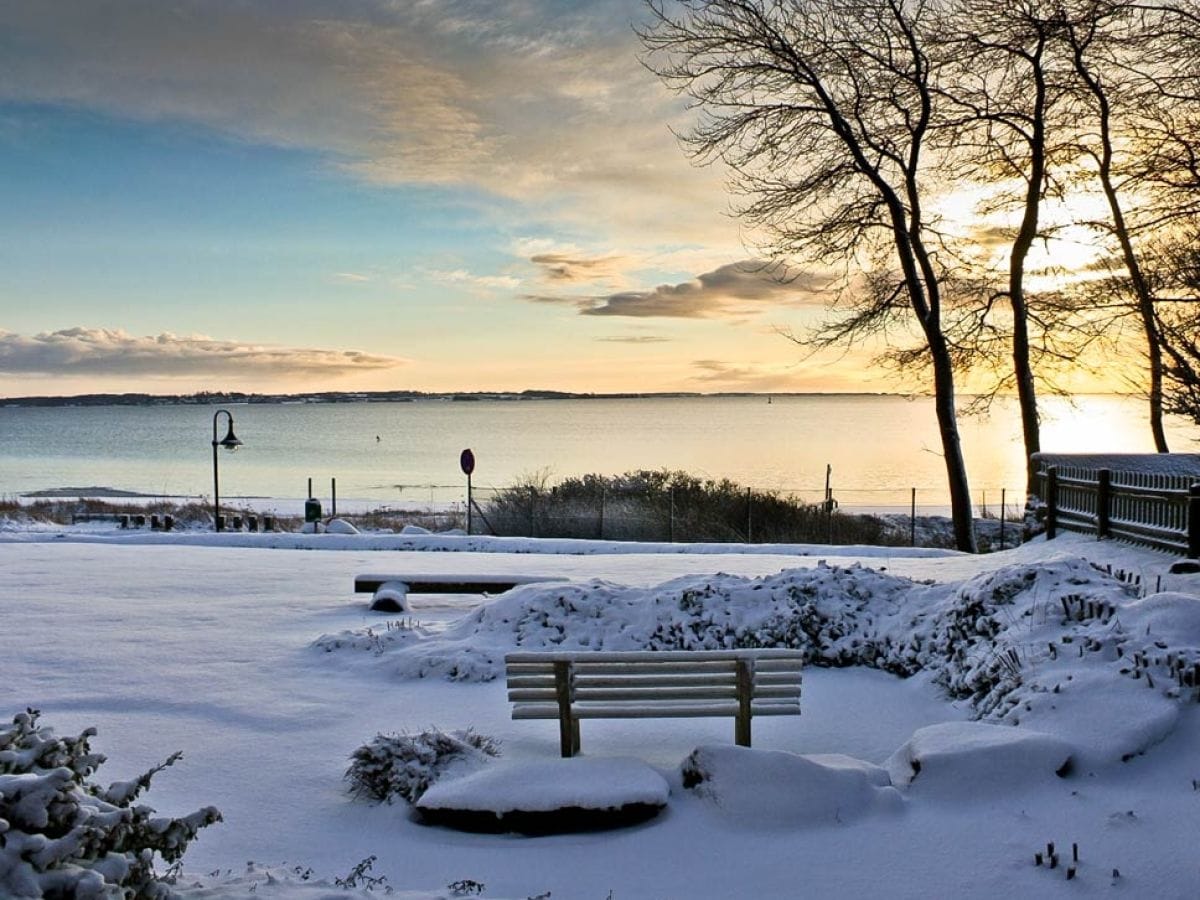 Fensterblick im Winter