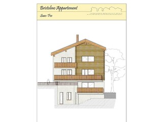 Apartment Bristolino ****+ im unteren Stock