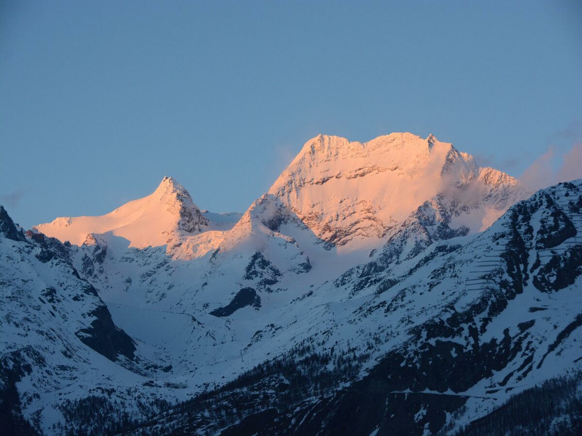 Sicht aufs Fletschhorn