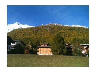 Aussicht nach Westen im Herbst