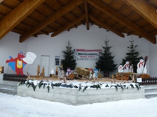 058_Almagell Dorfplatz