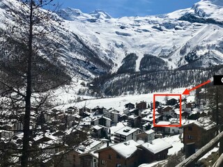 Panorama of Saas-Fee