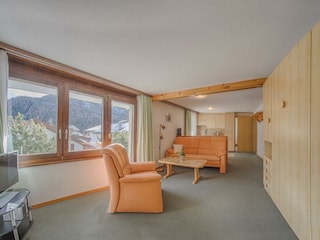 Bergrose 2-Zimmerwohnung Parterre Wohnzimmer