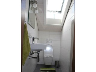 neues WC, renoviert 2017