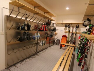 Skiraum bei den Pisten