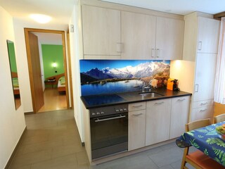 Küche und Wohnbereich