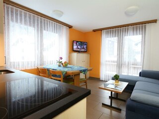 Wohnbereich und Küche