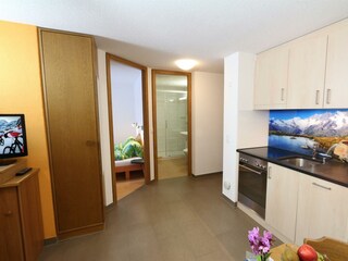 Küche und Wohnbereich