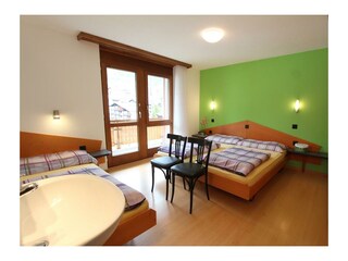 Schlafzimmer, Westbalkon