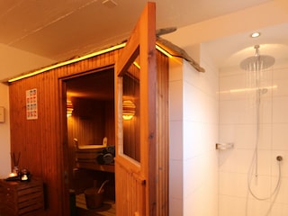 Freie benützug der Privatsauna im Haus
