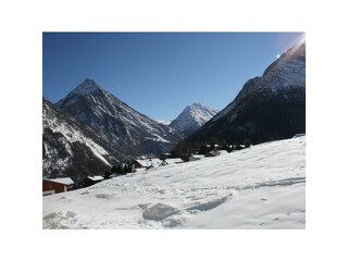 Umgebung und Aussicht vor dem Haus