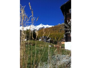 Aussicht vom Haus Bergruh im Herbst