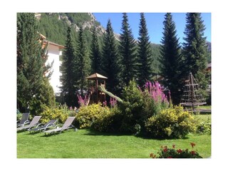 Ausblick auf den Garten