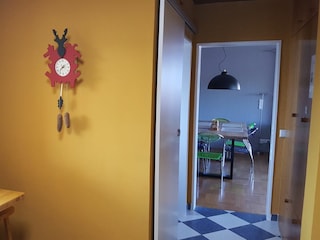 Blick ins Esszimmer