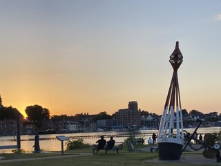 Sonnenuntergang in Kappeln