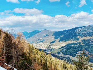Blick auf das Dorf