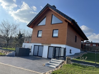 Blick auf das Chalet