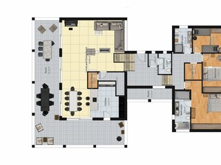 Villa San Costanzo Pianta del piano 41