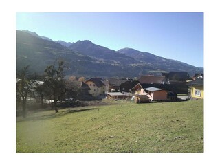 Appartement Strobl_Aich_Ausblick auf die Berge