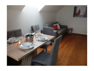 Appartement Stroblhof_Aich_Wohn-Essraum