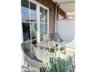 Sichtgeschützter Balkon