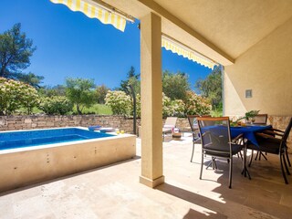 Villa Nerežišća Buitenaudio-opname 7