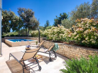 Villa Nerežišća Buitenaudio-opname 8