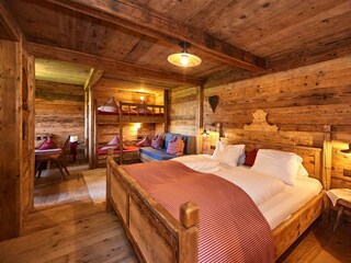 Schlafzimmer Kuschelhütte Brandalm Ramsau