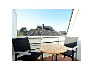 Balkon Haus Austernfischer Wohnung 3 (ID 181) St. Peter-Bad, SPO