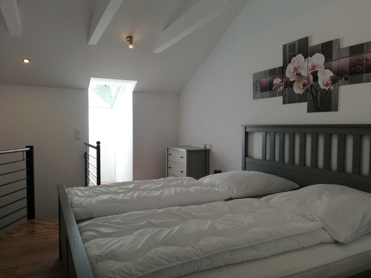 Schlafzimmer in der oberen Etage