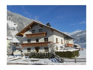 Haus Moikler im Winter