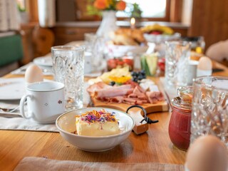 Prenner Alm, Almhütte, Frühstück