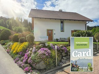 Eingang Appartement BERGTRÄUME für 2