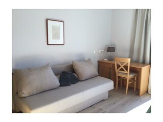 Schlafzimmer mit Schlafcouch