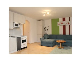 Appartement Vettori - Wohnraum