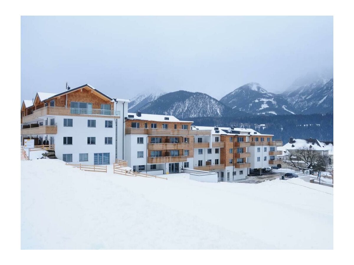 Appartementanlage Alpine Living - Hausfoto Winter