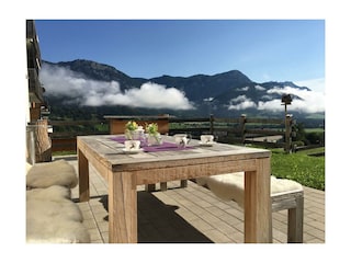 Appartement Hauser Kaibling - Terrasse