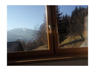 Flatzerhof - Ausblick von Küche