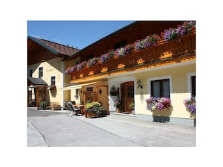 Haus Taxegger - Blumenpracht im Sommer
