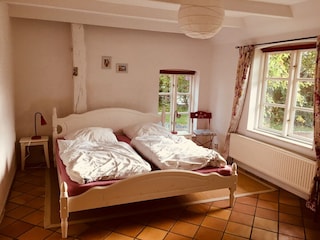 Schlafzimmer 1 im Erdgeschoss