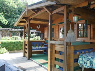 Schöner Gartenplatz