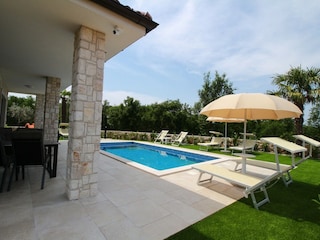 Villa Malinska Grabación al aire libre 3