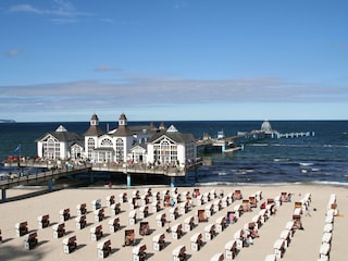 Die berühmte Seebrücke des Ostseebades Sellin