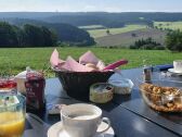 Breakfast with a view of the Eifel