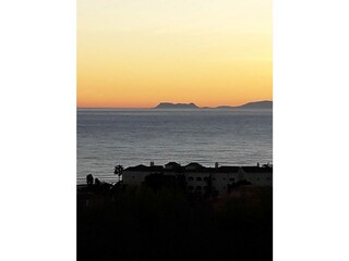 Abendlicher Blick bis Gibraltar