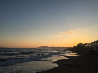 Sonnenuntergang am Strand