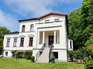 unsere Villa Stine Gartenseite