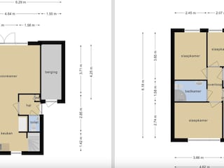 Vakantiehuis Grou Grondplan 38