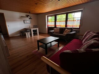 Wohnzimmer in Wohnung Sonnenterrasse