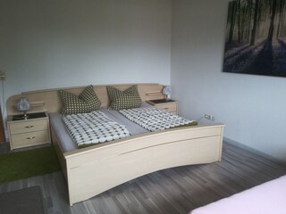 Schlafzimmer in Wohnung Sonnenterrasse